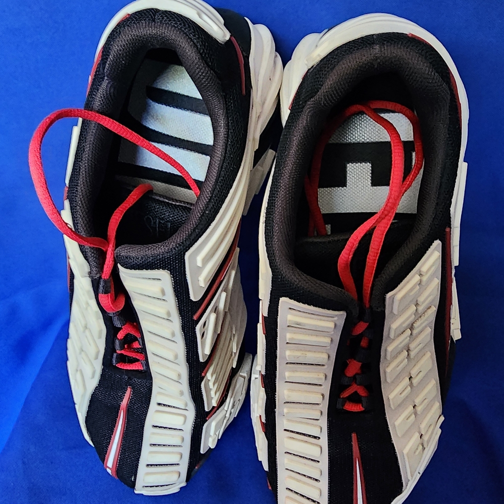 Diesel Black and White Sneakers Dynamic Design Used